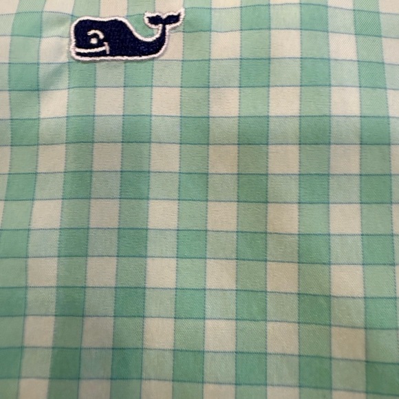 Vineyard Vines Performance Men’s Green Check XXL Long Sleeve Button Up - Picture 13 of 13